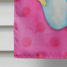 Load image into Gallery viewer, Flip Flops Pink Polkadot Flag Canvas House Size BB8184CHF
