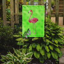 Load image into Gallery viewer, Flamingo Green Polkadot Garden Flag - Outdoor Decorative Yard Flag BB8185GF