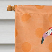 Load image into Gallery viewer, Flamingo Orange Polkadot Flag Canvas House Size BB8188CHF