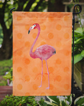Load image into Gallery viewer, Flamingo Orange Polkadot Garden Flag - Outdoor Decorative Yard Flag BB8188GF