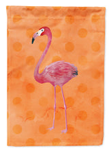 Load image into Gallery viewer, Flamingo Orange Polkadot Garden Flag - Outdoor Decorative Yard Flag BB8188GF