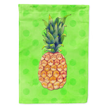 Load image into Gallery viewer, Pineapple Green Polkadot Flag Canvas House Size BB8190CHF