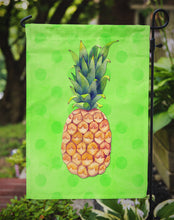 Load image into Gallery viewer, Pineapple Green Polkadot Garden Flag - Outdoor Decorative Yard Flag BB8190GF