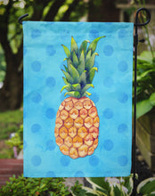 Load image into Gallery viewer, Pineapple Blue Polkadot Garden Flag - Outdoor Decorative Yard Flag BB8191GF