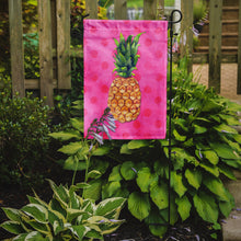 Load image into Gallery viewer, Pineapple Pink Polkadot Garden Flag - Outdoor Decorative Yard Flag BB8194GF