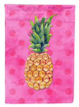 Load image into Gallery viewer, Pineapple Pink Polkadot Garden Flag - Outdoor Decorative Yard Flag BB8194GF