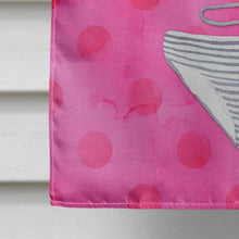 Load image into Gallery viewer, Bikini Swimsuit Pink Polkadot Flag Canvas House Size BB8199CHF