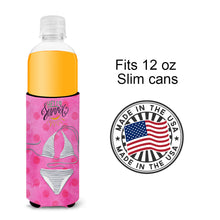 Load image into Gallery viewer, Bikini Swimsuit Pink Polkadot   Hugger for slim cans BB8199MUK