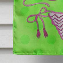 Load image into Gallery viewer, Bikini Swimsuit Green Polkadot Flag Canvas House Size BB8200CHF