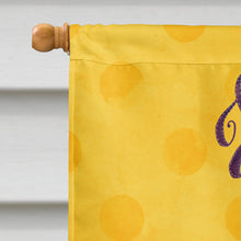 Load image into Gallery viewer, Bikini Swimsuit Yellow Polkadot Flag Canvas House Size BB8202CHF