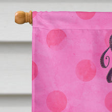 Load image into Gallery viewer, Bikini Swimsuit Pink Polkadot Flag Canvas House Size BB8204CHF