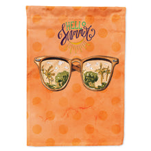 Load image into Gallery viewer, Beach Sunglasses Orange Polkadot Flag Canvas House Size BB8208CHF