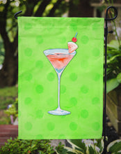 Load image into Gallery viewer, Summer Martini Green Polkadot Garden Flag - Outdoor Decorative Yard Flag BB8215GF