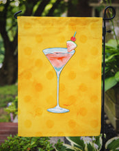 Load image into Gallery viewer, Summer Martini Yellow Polkadot Garden Flag - Outdoor Decorative Yard Flag BB8217GF