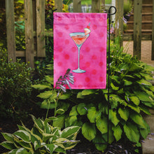Load image into Gallery viewer, Summer Martini Pink Polkadot Garden Flag - Outdoor Decorative Yard Flag BB8219GF