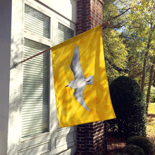 Load image into Gallery viewer, Sea Gull Yellow Polkadot Flag Canvas House Size BB8227CHF