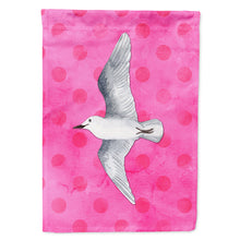 Load image into Gallery viewer, Sea Gull Pink Polkadot Flag Canvas House Size BB8229CHF