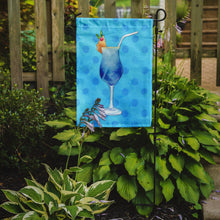 Load image into Gallery viewer, Summer Cocktail Blue Polkadot Garden Flag - Outdoor Decorative Yard Flag BB8231GF