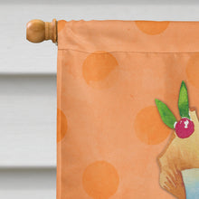 Load image into Gallery viewer, Summer Cocktail Orange Polkadot Flag Canvas House Size BB8233CHF