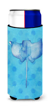 Load image into Gallery viewer, Sting Ray Blue Polkadot   Hugger for slim cans BB8236MUK