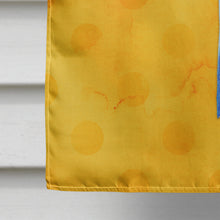 Load image into Gallery viewer, Sting Ray Yellow Polkadot Flag Canvas House Size BB8237CHF