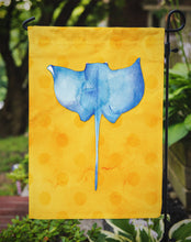 Load image into Gallery viewer, Sting Ray Yellow Polkadot Garden Flag - Outdoor Decorative Yard Flag BB8237GF