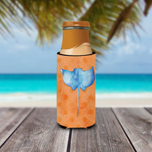 Load image into Gallery viewer, Sting Ray Orange Polkadot   Hugger for slim cans BB8238MUK