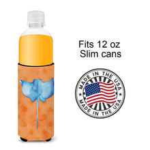 Load image into Gallery viewer, Sting Ray Orange Polkadot   Hugger for slim cans BB8238MUK