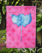 Load image into Gallery viewer, Sting Ray Pink Polkadot Garden Flag - Outdoor Decorative Yard Flag BB8239GF