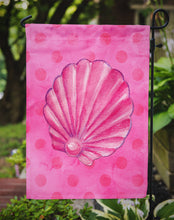 Load image into Gallery viewer, Pink Sea Shell Pink Polkadot Garden Flag - Outdoor Decorative Yard Flag BB8244GF