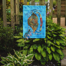 Load image into Gallery viewer, Blue Crab Blue Polkadot Garden Flag - Outdoor Decorative Yard Flag BB8246GF