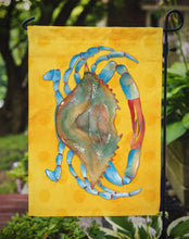Load image into Gallery viewer, Blue Crab Yellow Polkadot Garden Flag - Outdoor Decorative Yard Flag BB8247GF