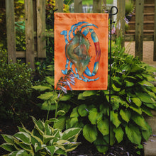 Load image into Gallery viewer, Blue Crab Orange Polkadot Garden Flag - Outdoor Decorative Yard Flag BB8248GF