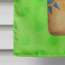 Load image into Gallery viewer, Message in a Bottle Green Polkadot Flag Canvas House Size BB8260CHF