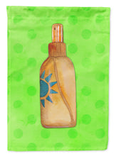 Load image into Gallery viewer, Message in a Bottle Green Polkadot Garden Flag - Outdoor Decorative Yard Flag BB8260GF