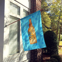 Load image into Gallery viewer, Message in a Bottle Blue Polkadot Flag Canvas House Size BB8261CHF