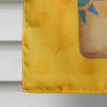 Load image into Gallery viewer, Message in a Bottle Yellow Polkadot Flag Canvas House Size BB8262CHF