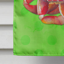 Load image into Gallery viewer, Crab Green Polkadot Flag Canvas House Size BB8265CHF