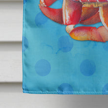 Load image into Gallery viewer, Crab Blue Polkadot Flag Canvas House Size BB8266CHF