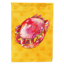 Load image into Gallery viewer, Crab Yellow Polkadot Flag Canvas House Size BB8267CHF