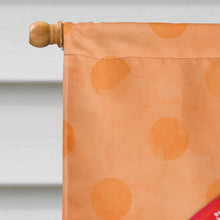 Load image into Gallery viewer, Crab Orange Polkadot Flag Canvas House Size BB8268CHF
