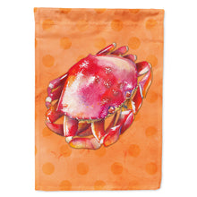 Load image into Gallery viewer, Crab Orange Polkadot Flag Canvas House Size BB8268CHF