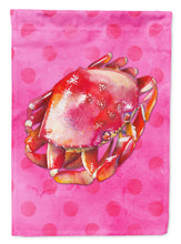 Load image into Gallery viewer, Crab Pink Polkadot Garden Flag - Outdoor Decorative Yard Flag BB8269GF
