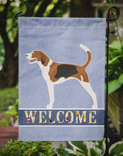 Load image into Gallery viewer, American Foxhound Welcome Garden Flag - Outdoor Decorative Yard Flag BB8271GF