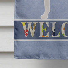 Load image into Gallery viewer, Ariege Pointer Welcome Flag Canvas House Size BB8272CHF