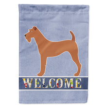 Load image into Gallery viewer, Irish Terrier Welcome Flag Canvas House Size BB8276CHF