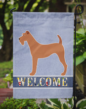 Load image into Gallery viewer, Irish Terrier Welcome Garden Flag - Outdoor Decorative Yard Flag BB8276GF