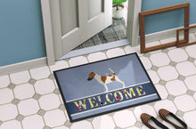 Load image into Gallery viewer, Smooth Fox Terrier Welcome Doormat - 24x36 Decorative Floor Mat – Indoor/Outdoor Rug with Artistic Flair BB8279JMAT