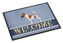 Load image into Gallery viewer, Smooth Fox Terrier Welcome Doormat - 24x36 Decorative Floor Mat – Indoor/Outdoor Rug with Artistic Flair BB8279JMAT