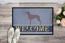 Load image into Gallery viewer, Weimaraner Welcome Doormat - 18x27 Decorative Floor Mat – Indoor/Outdoor Rug with Artistic Flair BB8280MAT
